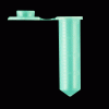 2.0ml Graduated Flat Top Microtubes P.P Green