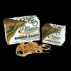 #10 Rubber Bands, 1Lb Box  Pale Crepe Gold  5300 Bands/Unit