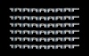 8-Strip Optically Clear Flat Cap for 0.2 ml PCR Tubes or 96 Well Plates