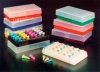 Fluorescent Pink 96 Place Flipper Microtube Rack for 0.5ml or 1.5ml Tubes