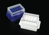 20 Place Flipper Rack with Lid, White. Unit will maintain a temperature of 0 C for minimum 5 hours.
