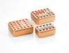 24 Place Chillblock with an SBS Footprint for 24 x 1.0 & 2.0 ml Cryovials, 12.8 x 8.5 x 3.2 cm, Each