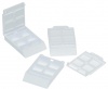 White Biopsy Processing / Embedding Cassette w. Lid
