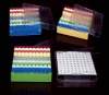 81 Well Cryo Rack c/w Clear Grid, Polycarbonate