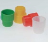 Hollow Top Plug Cap for 12mm Tubes, Natural