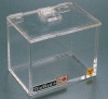 Hinged Lid, B-Disposal & Storage Box, 9.25"L x 6.25"W x 3.25"H