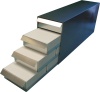 Upright Freezer Slide Rack for 2" Boxes - 16 Place