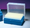 200ul Pipet Tips, Natural, Grad., Bevelled End, Racked