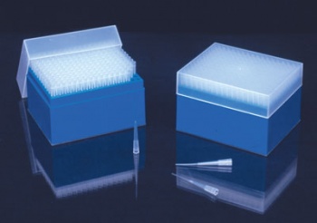 200ul Round Gel Loader Pipet Tip, Racked 5x205 Tips