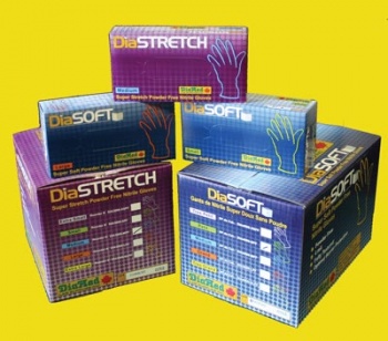 DiaSTRETCH Nitrile 3mil Gloves