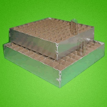 Autoclavable Trays for  Drosophila Vials (WIDE)  1 Tray/Unit