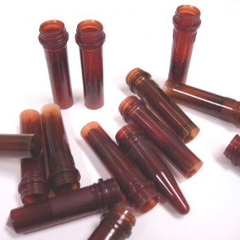 2.0ml Amber Conical, Grad. Screwcap Microtubes, No Ribs, N.S.