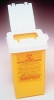 Red 1 Litre Disposable Sharps Container
