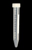 15ml Centrifuge Tube w. White Cap; Sterile; PP