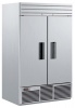 Double Stainless Xterior� Solid Swing Door, Bottom Mount Freezer