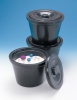 4.3 Litre Round Stackable Ice Bucket with Cover