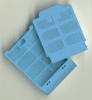 White Biopsy Processing / Embedding Cassette w. Lid