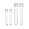 14mL (17 x 100mm) Tube with Cap, Polystyrene, Sterile, 25/bag, 1000/cs