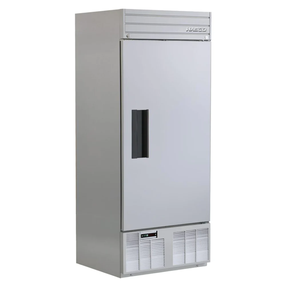 28 cu ft Refrigerator, Stainless Steel, Solid Door, Each