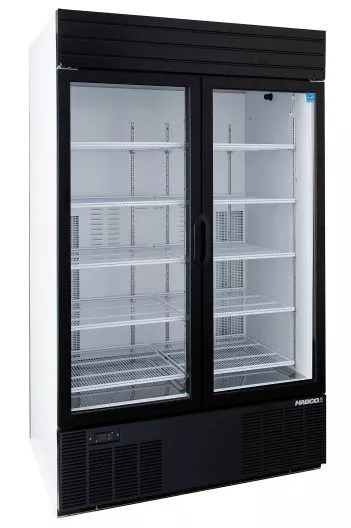 46 cu ft Refrigerator, Double Swing Glass Door
