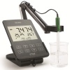Hanna Instruments HI2020-01 pH Meter and Solutions