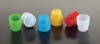 Plug Caps for DLAU800 Series 12 mm Tubes, PE, Blue, Bulk, 1000/pk