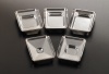 Stainless Steel Base Mold, 15 x 15 x 5 mm, 12/pk