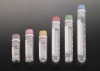 4.0 ml CryoVial with Internal Thread Cap, Silicone Washer & Skirted Base, Printed Graduations, Writi