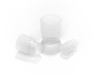 Stopper to fit 10mm Tubes, Natural, Bulk, 1000/pk