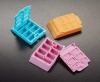 Biopsy Processing/Embedding Cassette with 6 Compartments & Lids, Aqua, Non Sterile, Bulk, 4 x 250/p