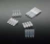 4 Piece Tube & Cap Strips with 0.1 ml capacity for Corbett Rotor-Gene, PP, Natural, Non sterile, Bul