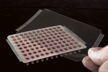 Thermal Adhesive Sealing form for qPCR Applications, Transparent & Colourless, 100/pk