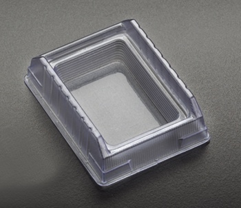 7 x 7 mm Disposable Base Mold, 5 mm Height, PVC, Non Sterile, Bulk, 2 x 500/pk