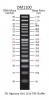 50 - 1,500 bp Ready-to-use DNA Ladder with Pre-mixed Loading Dye and sharp bands, 17 Bands, Each